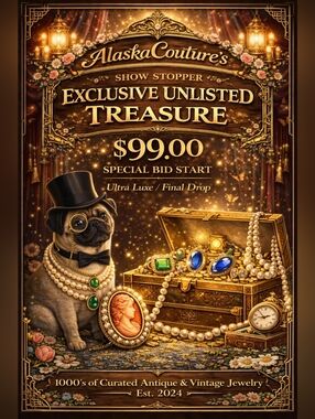 AlaskaCouture's 🌟$99.00 Bid Start🌟 Exclusive Show Unlisted Special🌟